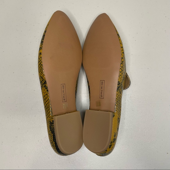 Steven by Steve Madden Haylie snake print pointed toe loafers size 8 and… - Picture 10 of 12